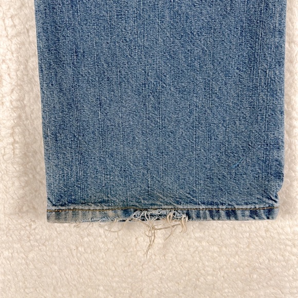 Express Y2K button front hipster flare  jeans size 5/6 - Picture 11 of 14